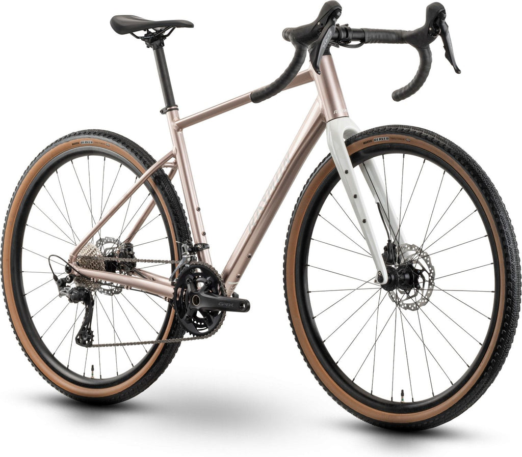 Vélo de Gravel Raymon Territ Pro Shimano GRX 11V 700 mm Beige/Rose 2026