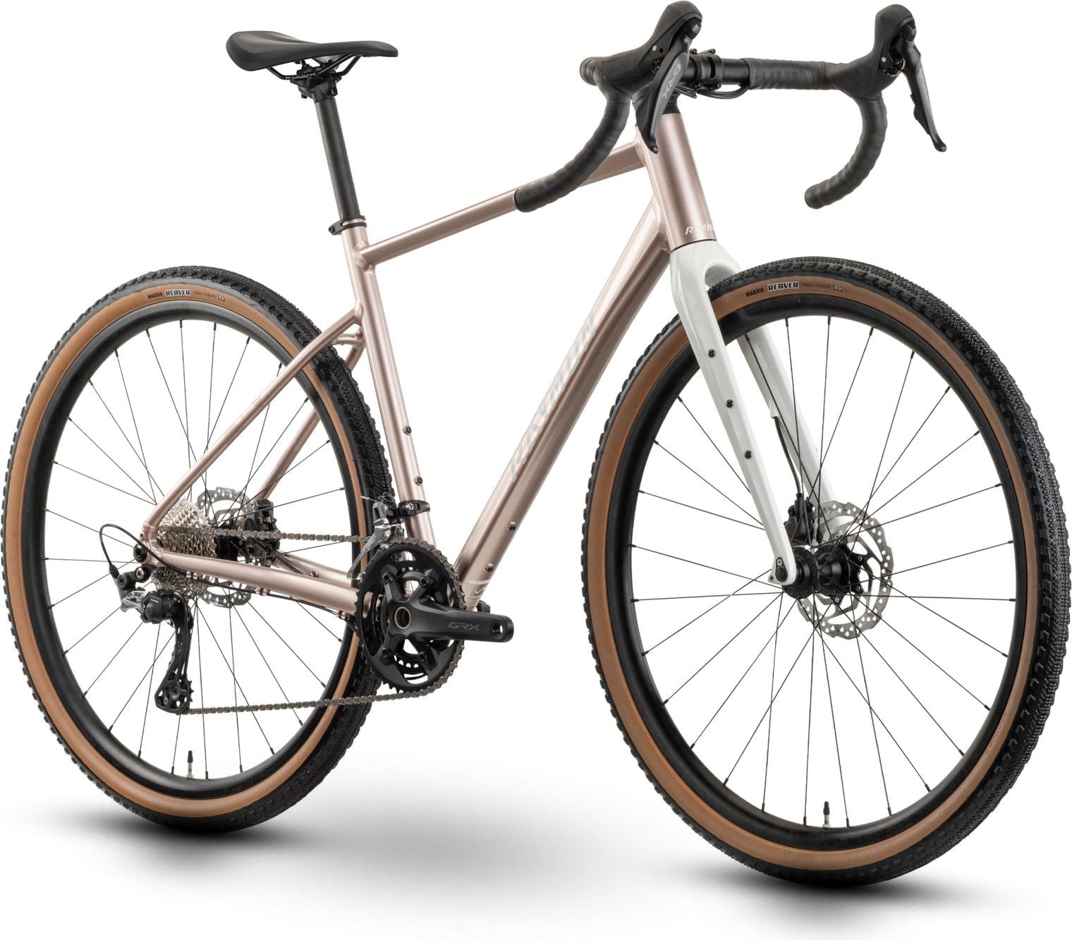 Vélo de Gravel Raymon Territ Pro Shimano GRX 11V 700 mm Beige/Rose 2026