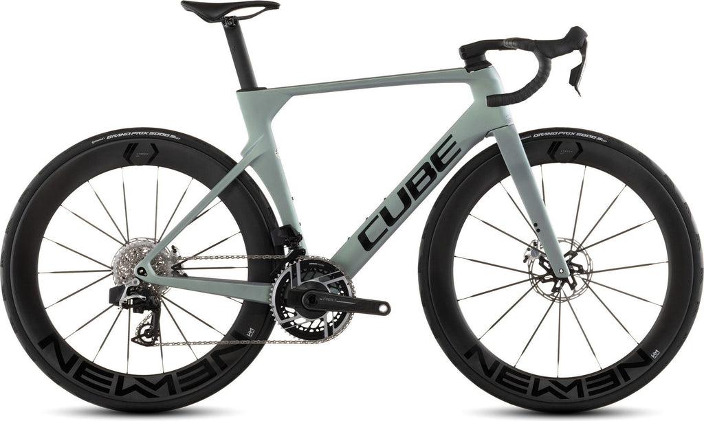 Vélo de Route Cube Litening Aero C:68X SLX Sram Red AXS 12V 700 mm Vert Gris Sea 2026