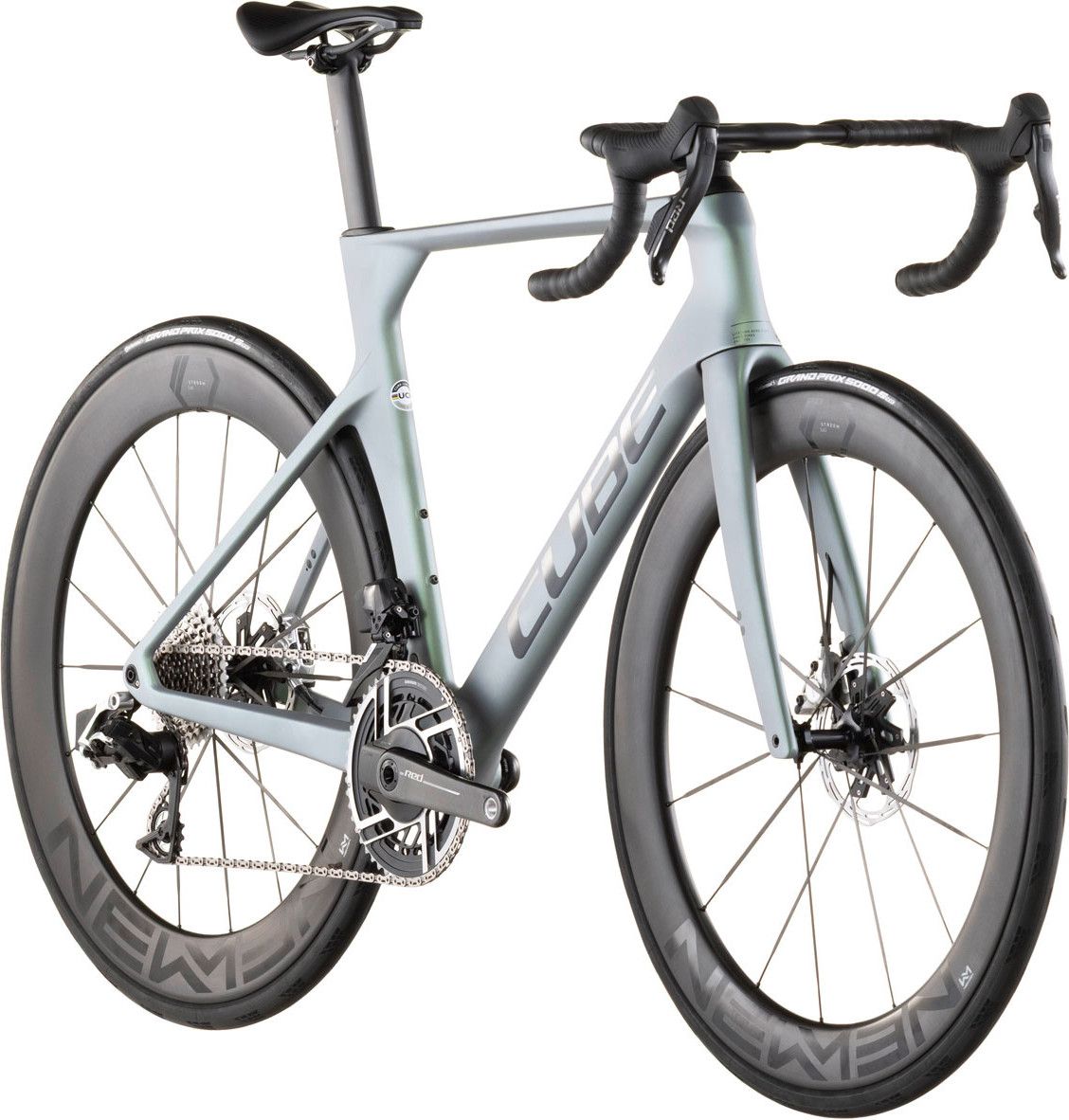Vélo de Route Cube Litening Aero C:68X SLX Sram Red AXS 12V 700 mm Vert Gris Sea 2026