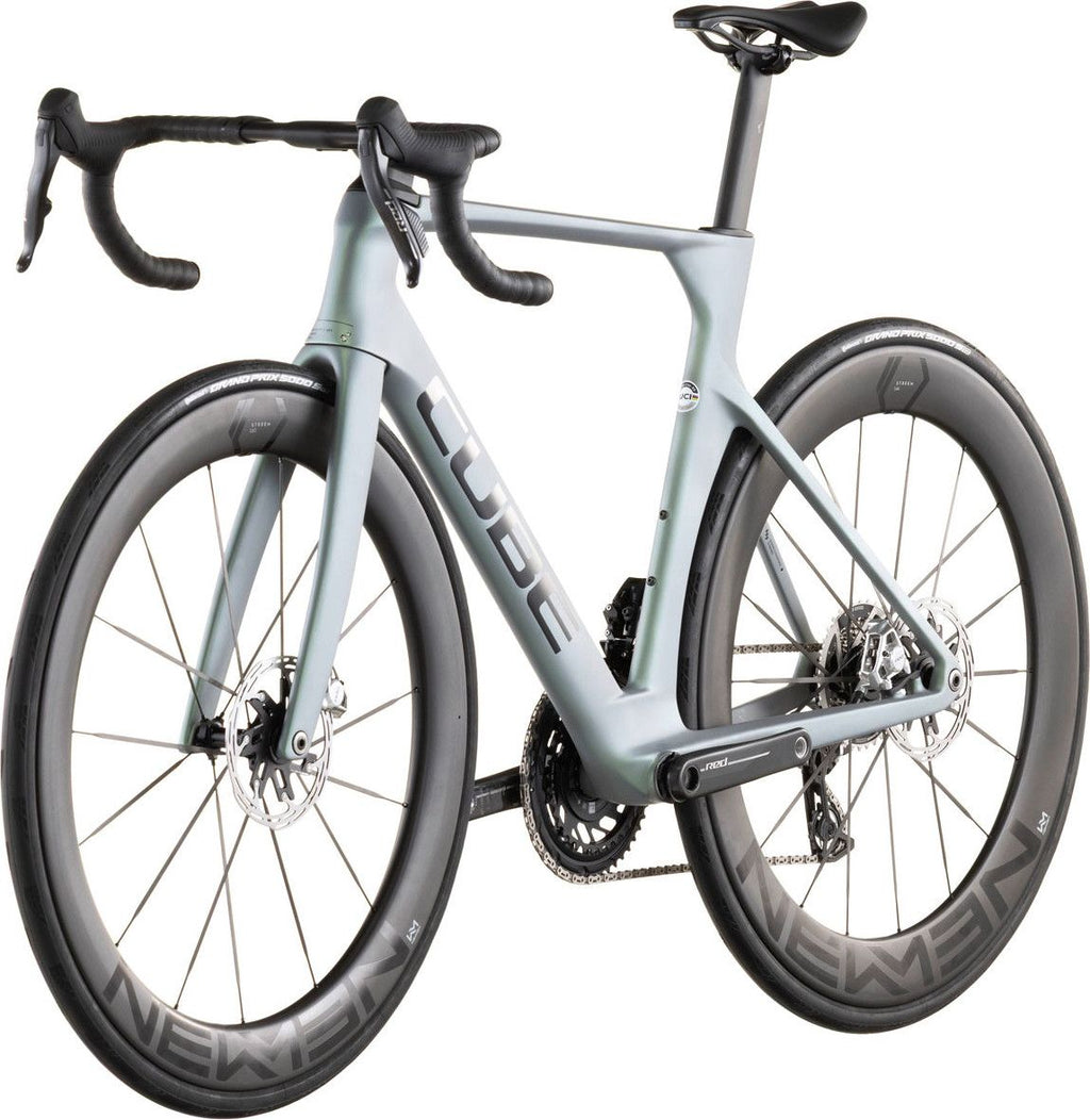 Vélo de Route Cube Litening Aero C:68X SLX Sram Red AXS 12V 700 mm Vert Gris Sea 2026