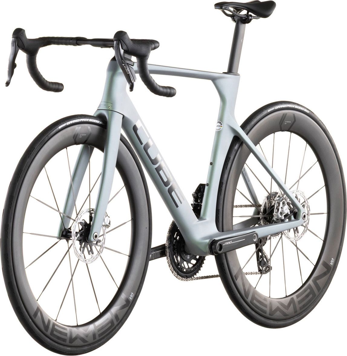Vélo de Route Cube Litening Aero C:68X SLX Sram Red AXS 12V 700 mm Vert Gris Sea 2026