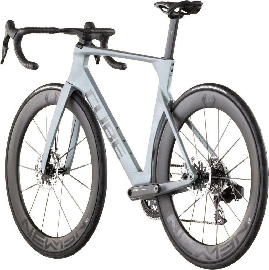 Vélo de Route Cube Litening Aero C:68X SLX Sram Red AXS 12V 700 mm Vert Gris Sea 2026