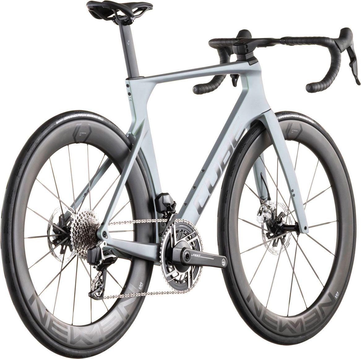 Vélo de Route Cube Litening Aero C:68X SLX Sram Red AXS 12V 700 mm Vert Gris Sea 2026