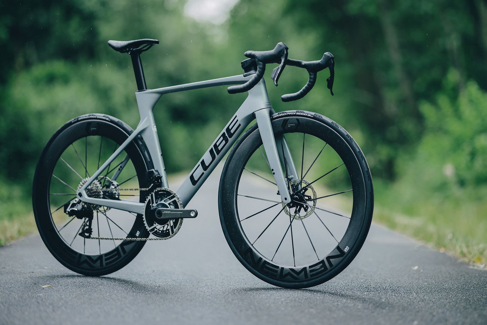 Vélo de Route Cube Litening Aero C:68X SLX Sram Red AXS 12V 700 mm Vert Gris Sea 2026