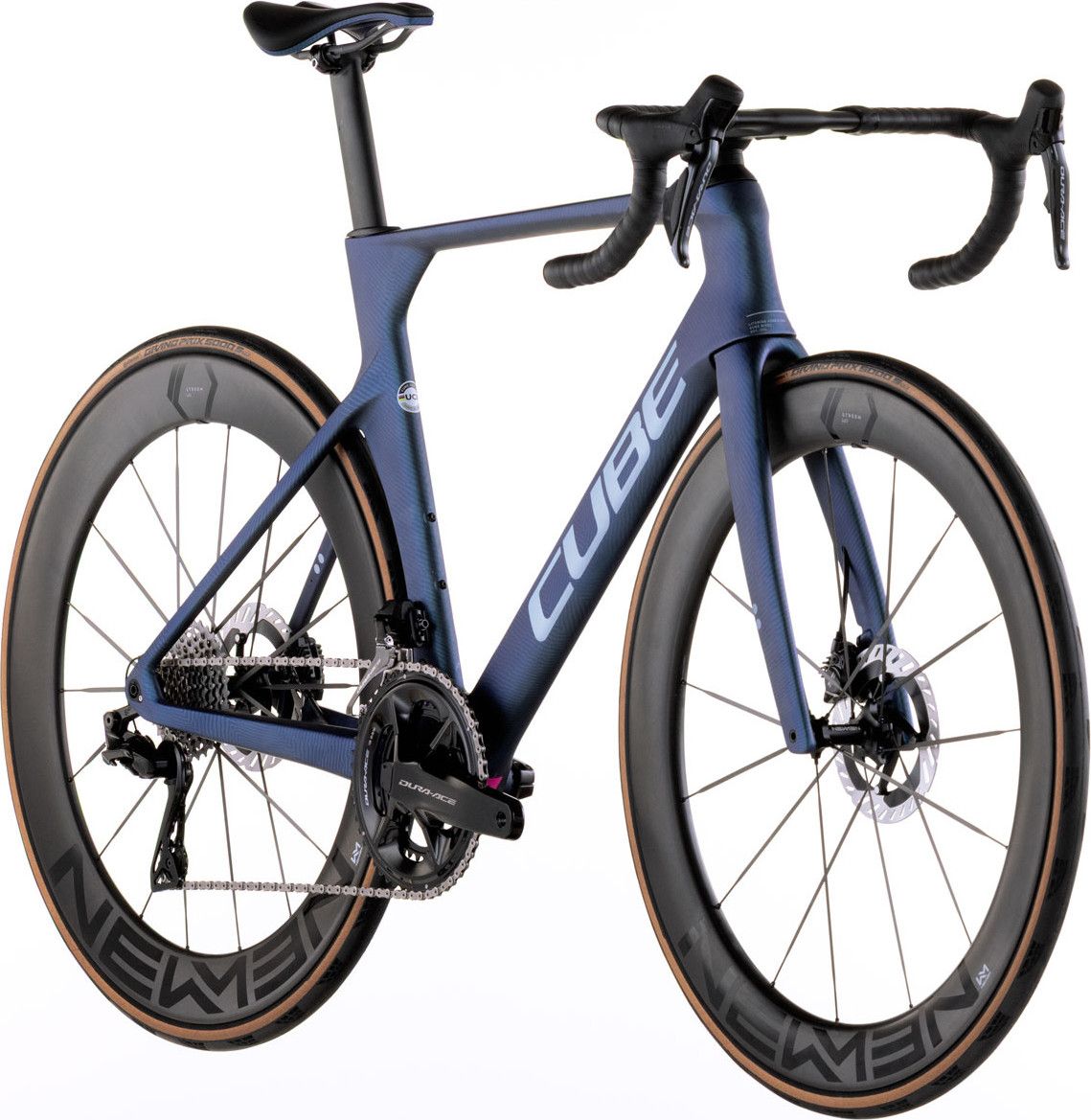 Vélo de Route Cube Litening Aero C:68X SLT Shimano Dura-Ace Di2 12V 700 mm Bleu Atlantis Grid 2026
