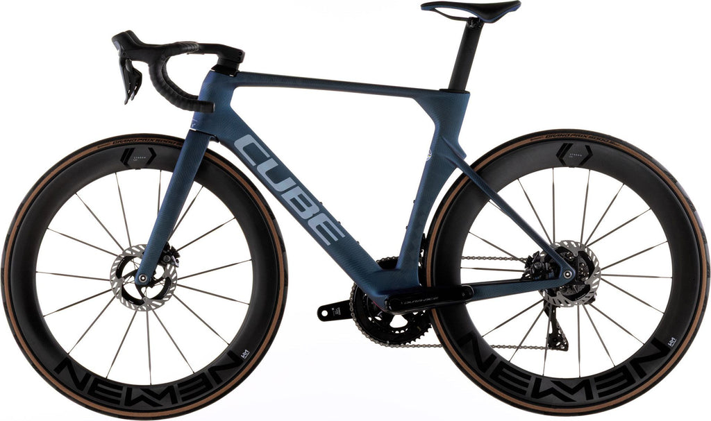 Vélo de Route Cube Litening Aero C:68X SLT Shimano Dura-Ace Di2 12V 700 mm Bleu Atlantis Grid 2026