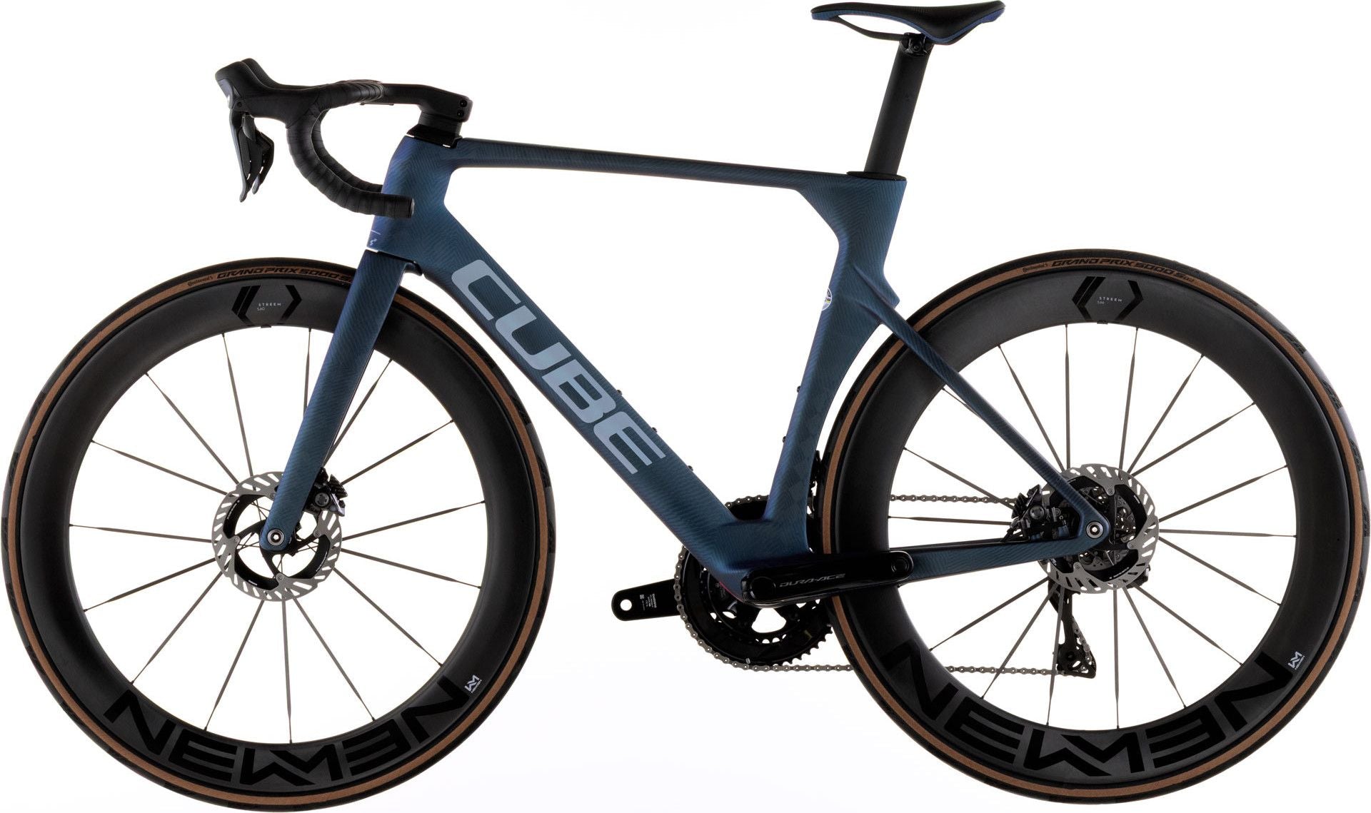Vélo de Route Cube Litening Aero C:68X SLT Shimano Dura-Ace Di2 12V 700 mm Bleu Atlantis Grid 2026