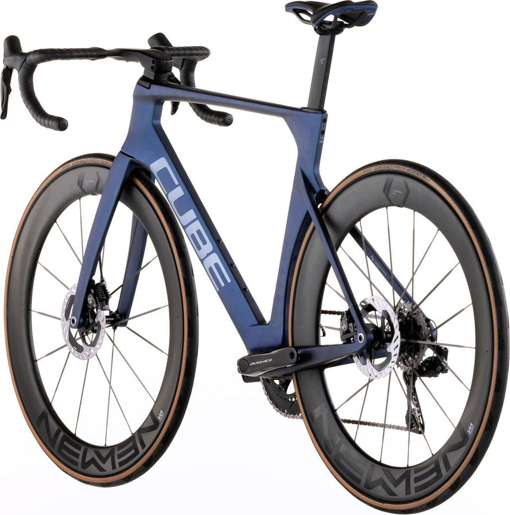 Vélo de Route Cube Litening Aero C:68X SLT Shimano Dura-Ace Di2 12V 700 mm Bleu Atlantis Grid 2026