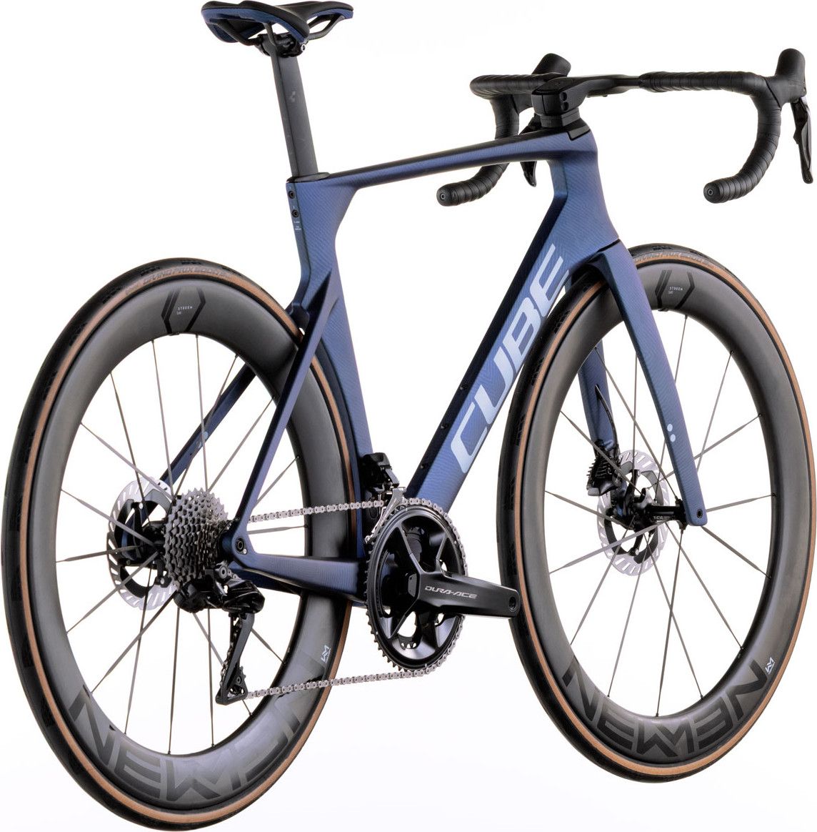 Vélo de Route Cube Litening Aero C:68X SLT Shimano Dura-Ace Di2 12V 700 mm Bleu Atlantis Grid 2026