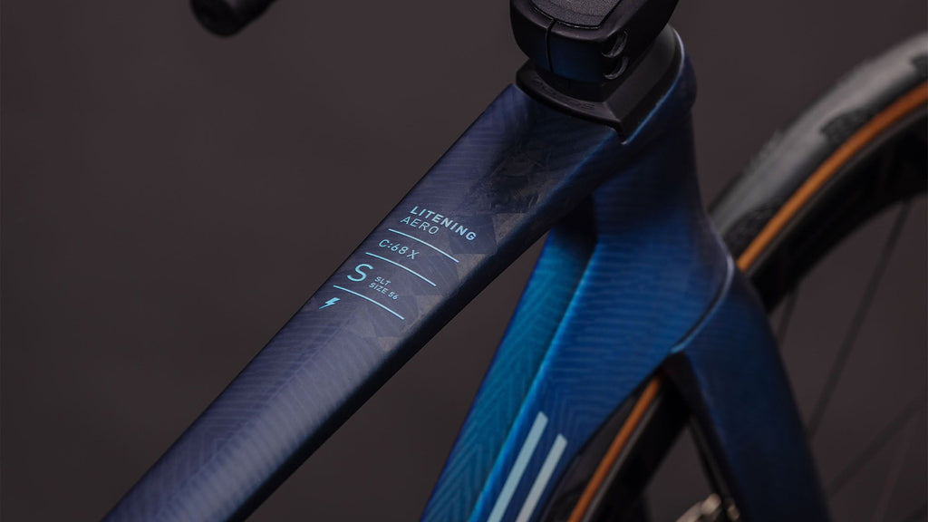 Vélo de Route Cube Litening Aero C:68X SLT Shimano Dura-Ace Di2 12V 700 mm Bleu Atlantis Grid 2026