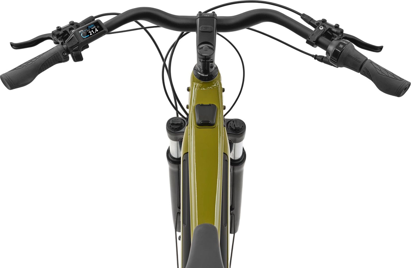 Vélo de Ville Électrique Cannondale Mavaro Neo 4 Shimano Nexus 5V Courroie 500 Wh 29'' Vert