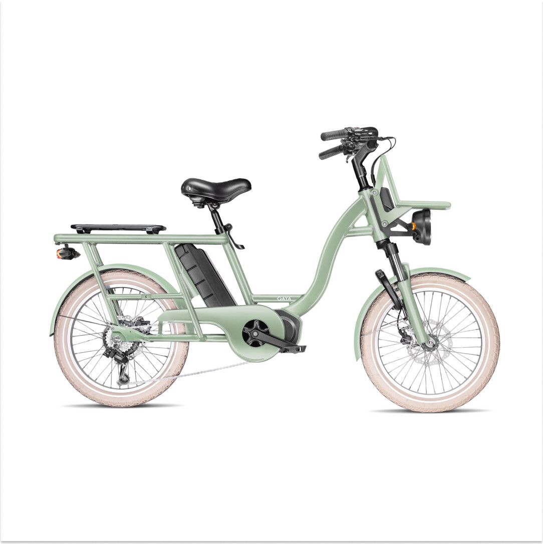 Vélo Cargo GAYA, L'Original Le Court, Nuit, Pack Bébé