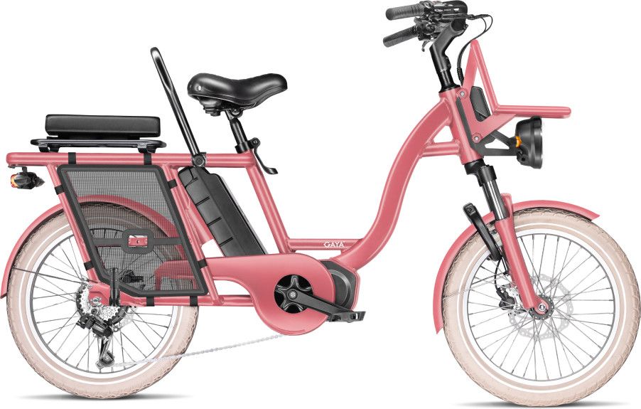 Vélo Cargo GAYA, L'Original Le Court, Amande, Pack Adulte