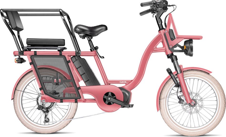 Vélo Cargo GAYA, L'Original Le Court, Amande, Pack Adulte