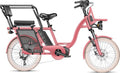 Vélo Cargo GAYA, L'Original Le Court, Rose Poudrée, Pack Adulte + Barres