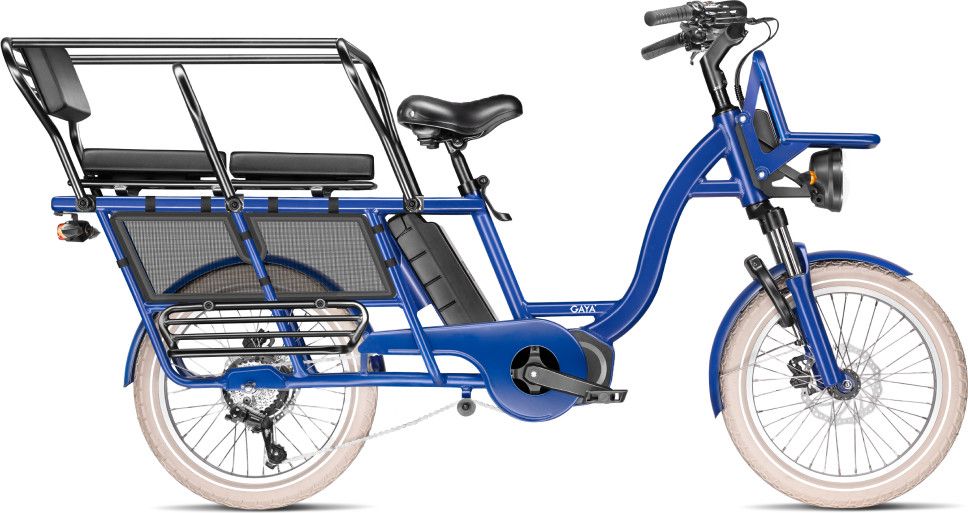 Vélo Cargo GAYA, L'Original Le Long, Moka, Pack Solo
