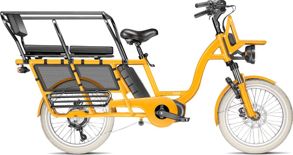 Vélo Cargo GAYA, L'Original Le Long, Moka, Pack Solo