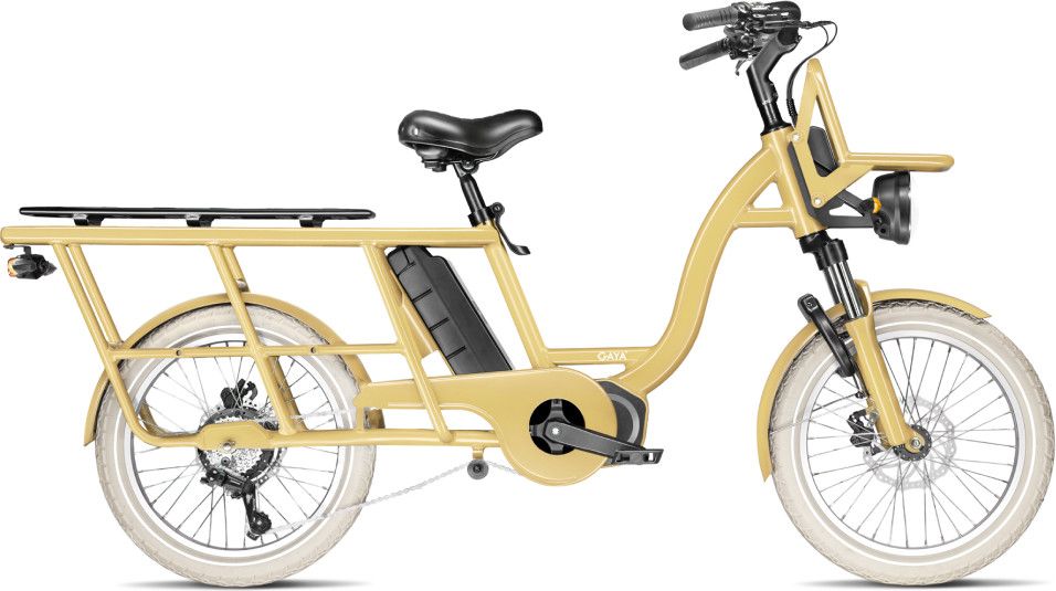 Vélo Cargo GAYA, L'Original Le Long, Moka, Pack Solo