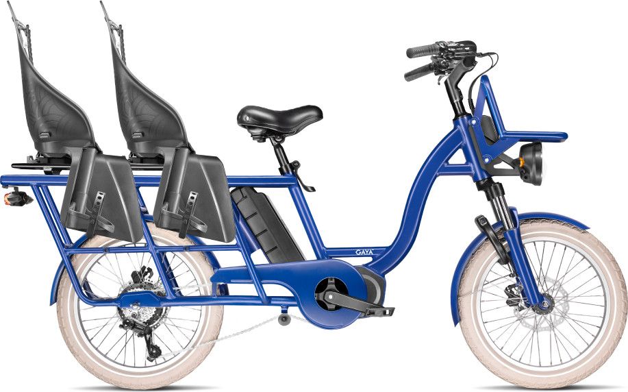 Vélo Cargo GAYA, L'Original Le Long, Majorelle, Pack Solo