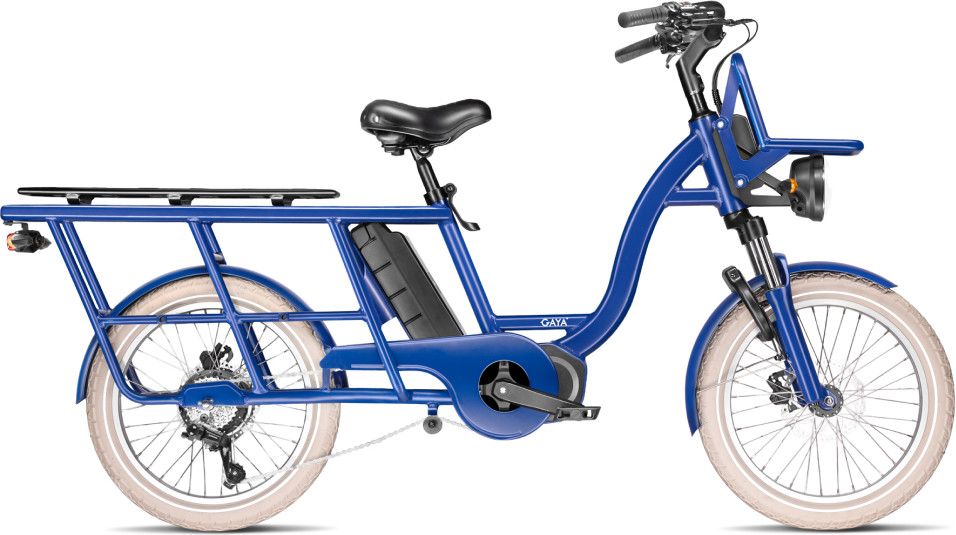 Vélo Cargo GAYA, L'Original Le Long, Majorelle, Pack Solo