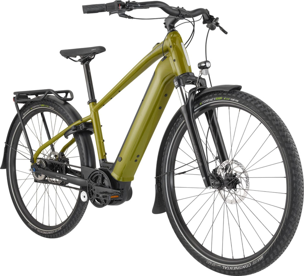 Vélo de Ville Électrique Cannondale Mavaro Neo 4 Shimano Nexus 5V Courroie 500 Wh 27.5'' Vert