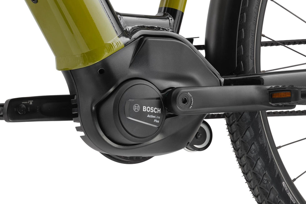 Vélo de Ville Électrique Cannondale Mavaro Neo 4 Shimano Nexus 5V Courroie 500 Wh 27.5'' Vert