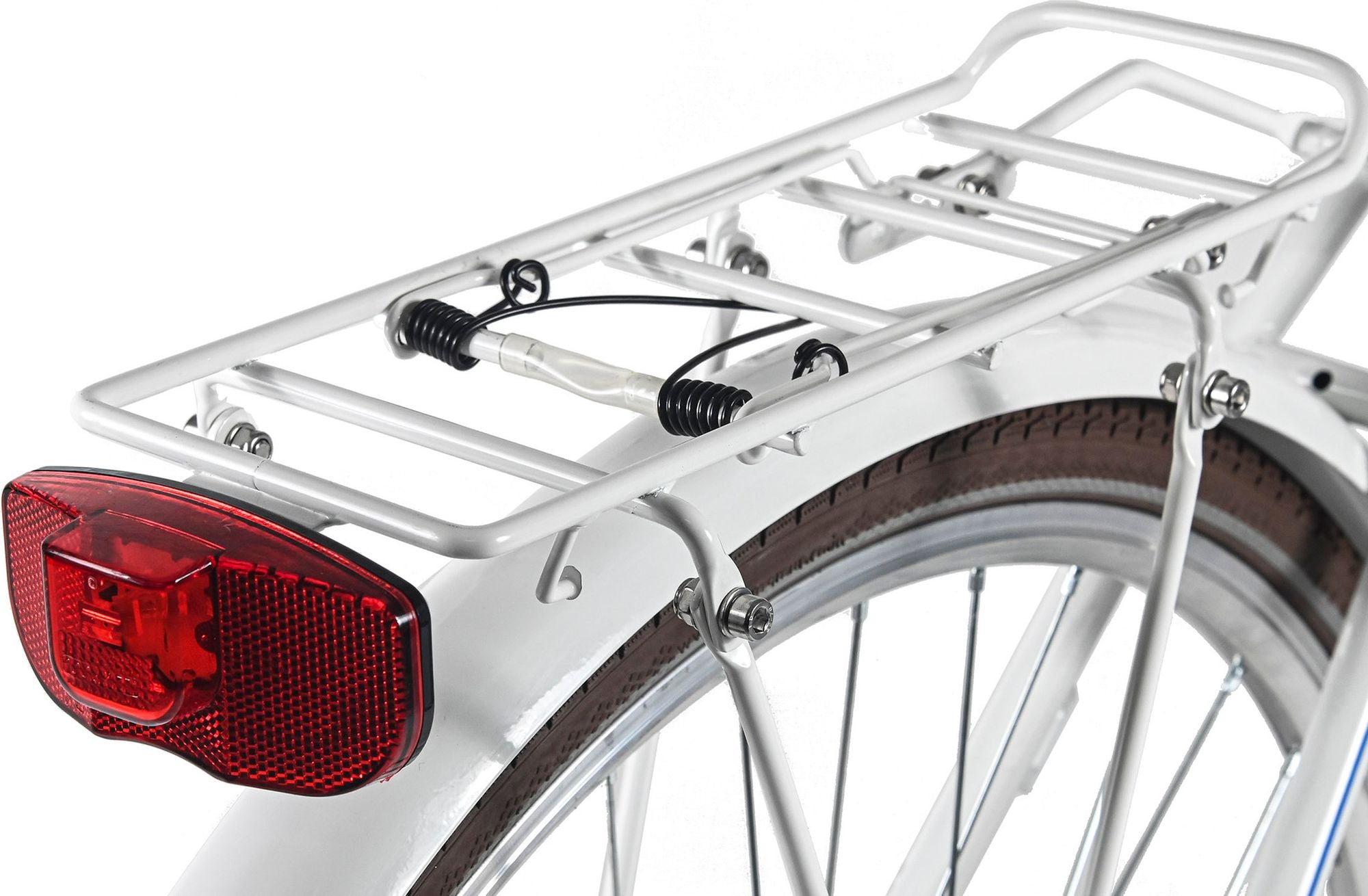 Vélo de ville Femme 28  Classic Premium avec panier Blanc DaCapo