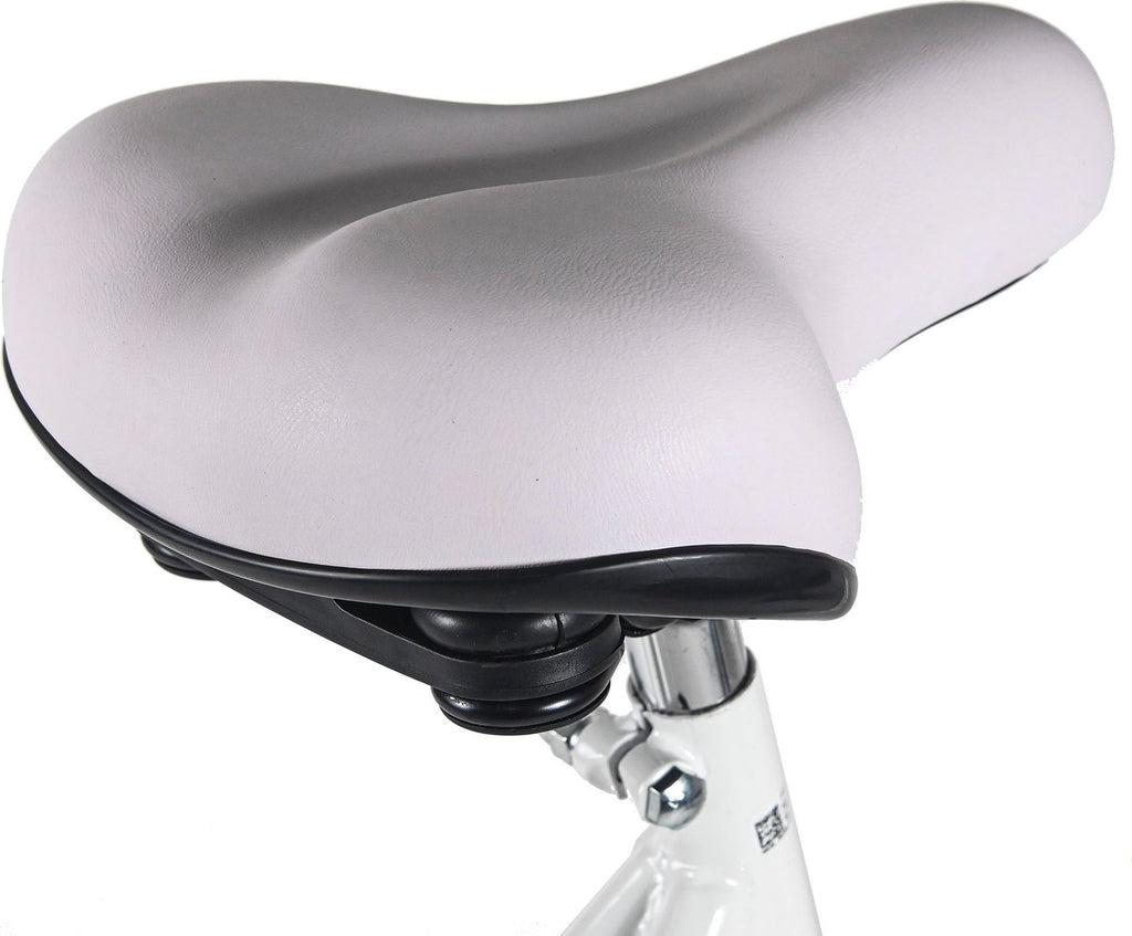 Vélo de ville Femme 28  Classic Premium avec panier Blanc DaCapo