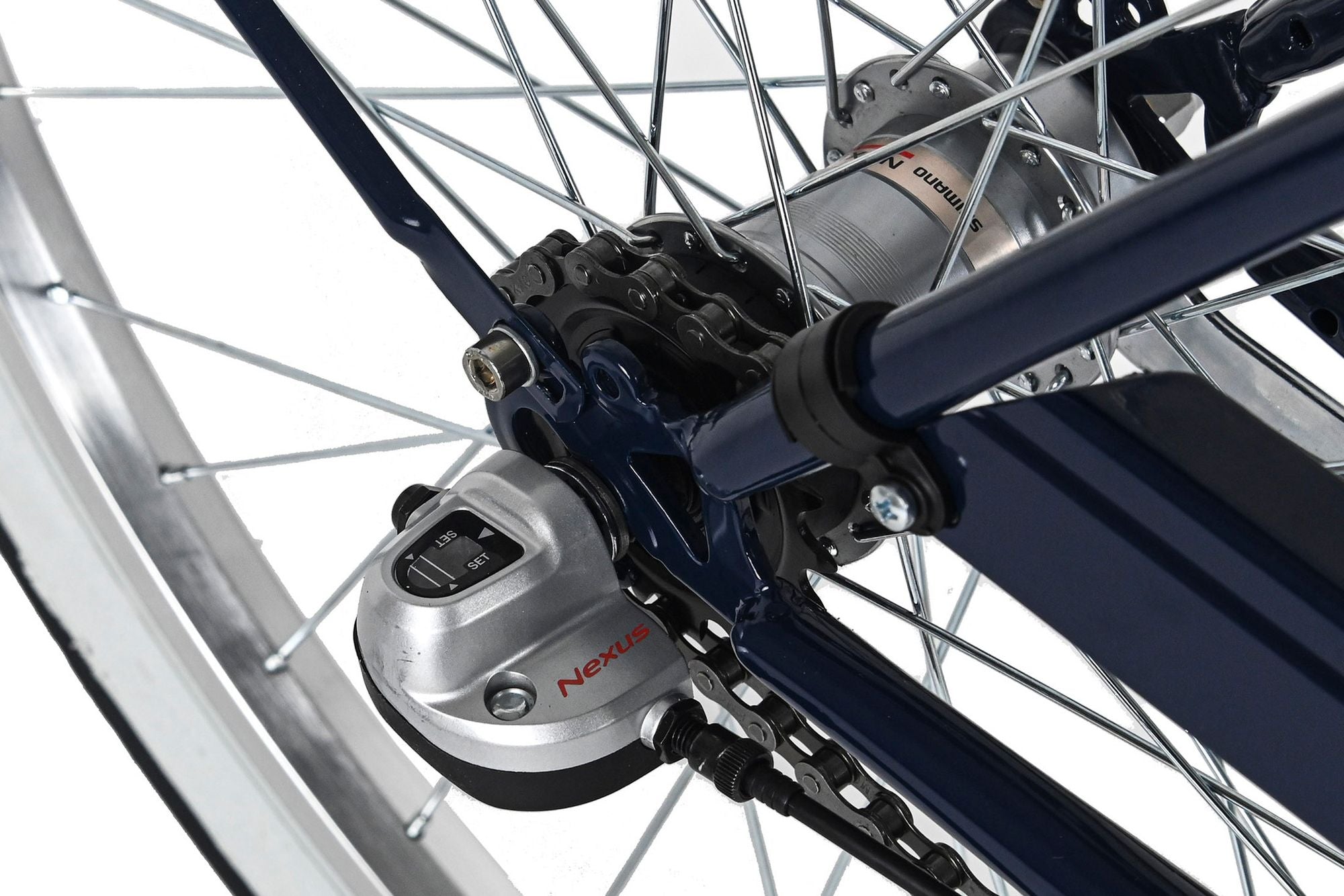 Beachcruiser Femme 26  CALIFORNIA bleu nuit 3 Vitesses TC 46 cm DaCapo