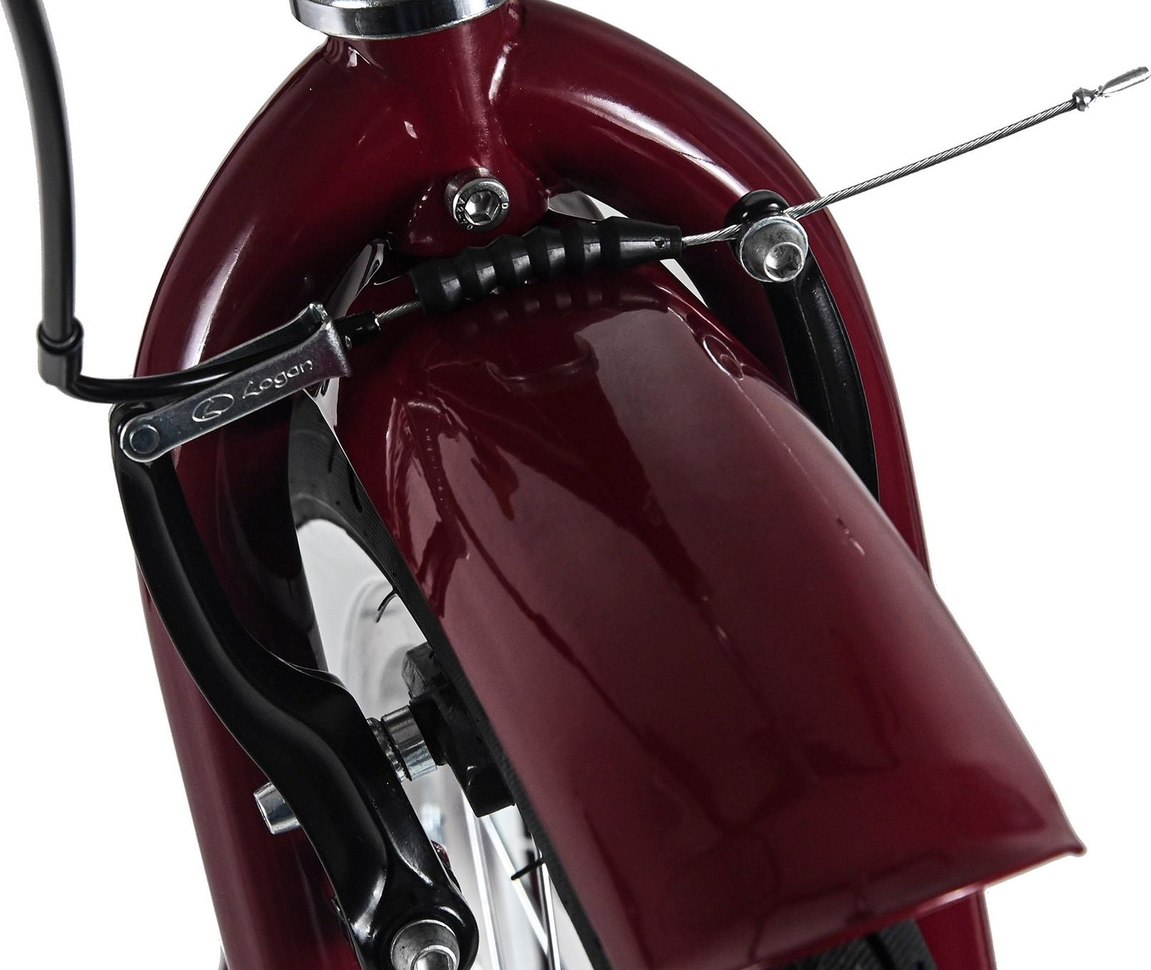 Beachcruiser Femme 26  BEACH rouge bordeau TC 46 cm Monovitesse DaCapo