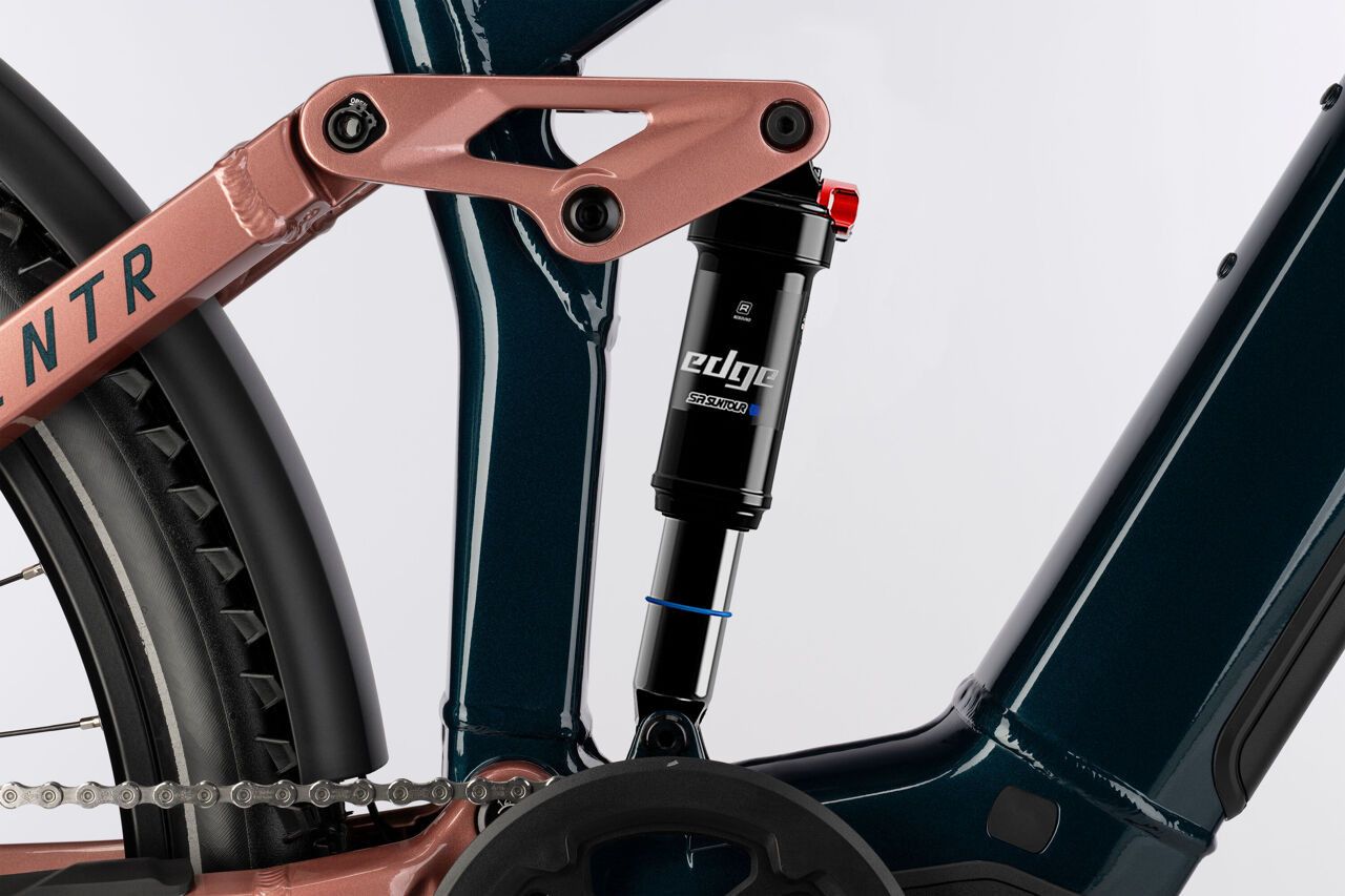 VTT Électrique Tout-Suspendu Haibike Adventr 8.5 Shimano 11V 600Wh Bosch 120 Nm 27.5'' Bleu/Cuivre