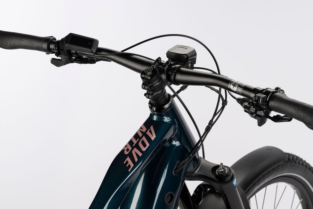 VTT Électrique Tout-Suspendu Haibike Adventr 8.5 Shimano 11V 600Wh Bosch 120 Nm 27.5'' Bleu/Cuivre