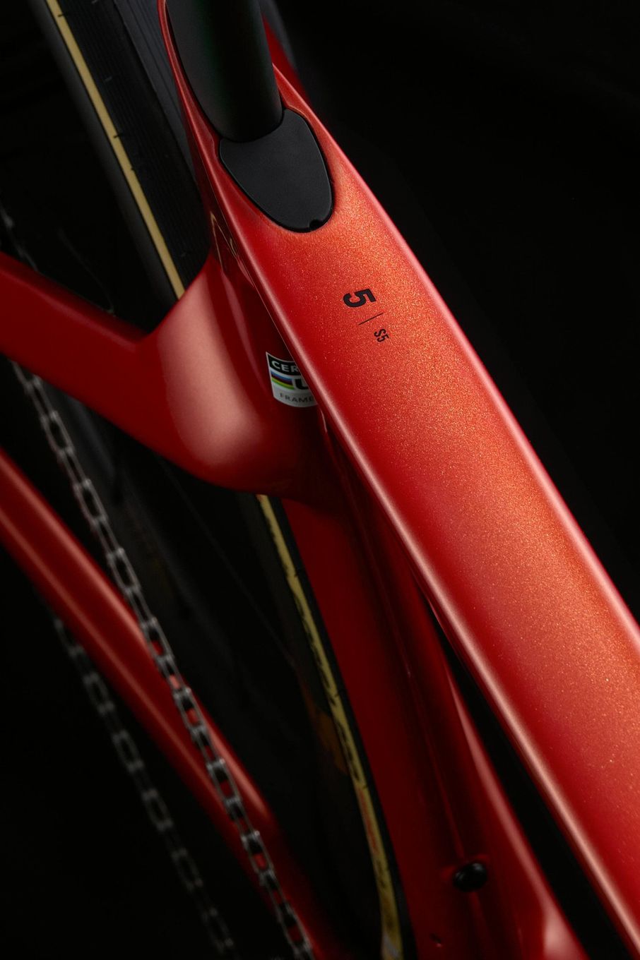 Vélo de Route Cervélo S5 Sram Red XPLR AXS 13V 700 mm Rouge