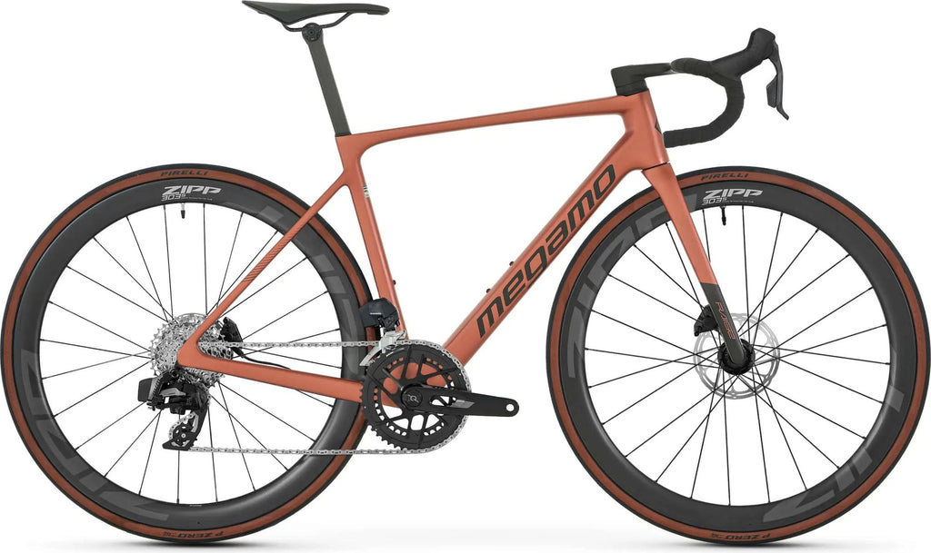 Vélo de Route Megamo Raise 07 Sram Rival AXS 12V 700 mm Marron 2026