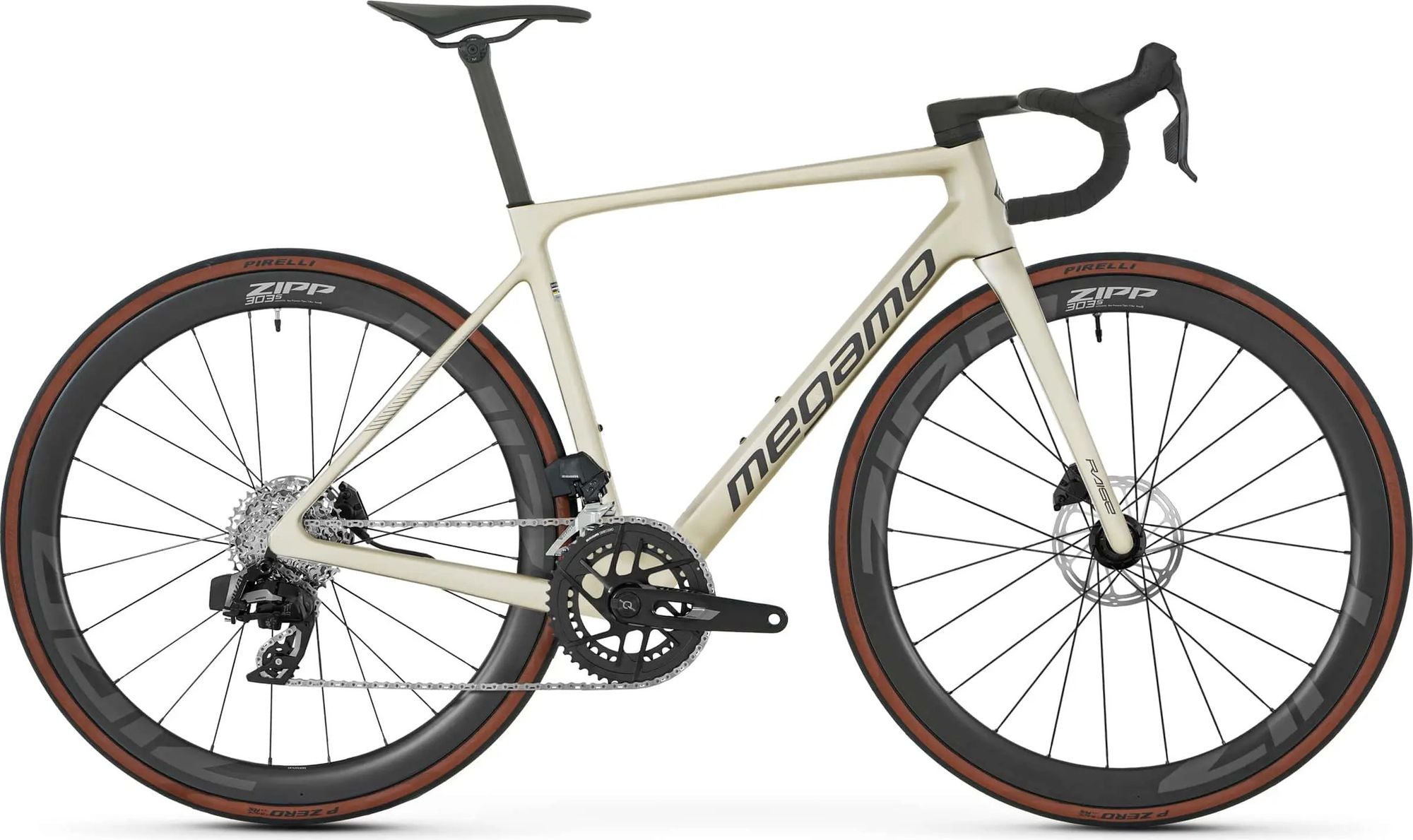Vélo de Route Megamo Raise 07 Sram Rival AXS 12V 700 mm Beige 2026