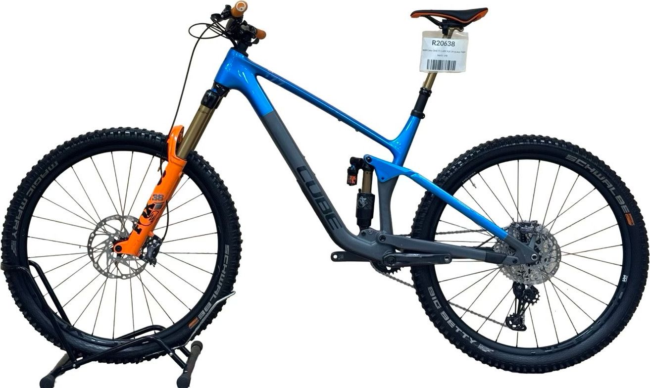 produit reconditionné . Cube Stereo One77 C:68X SLX Shimano XT 2024 . VTT . Cube . très bon état