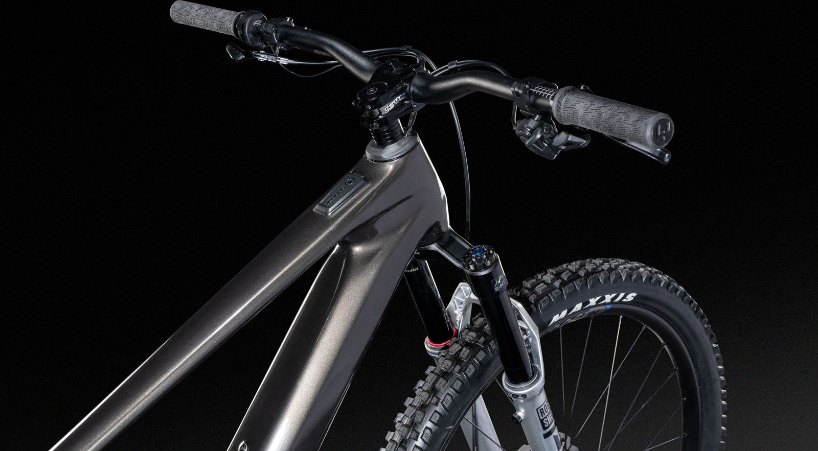VTT Électrique Tout-Suspendu Lapierre e-Zesty AM 8.4 Shimano 12V 480 Wh Fazua 60 Nm 29'' Gris