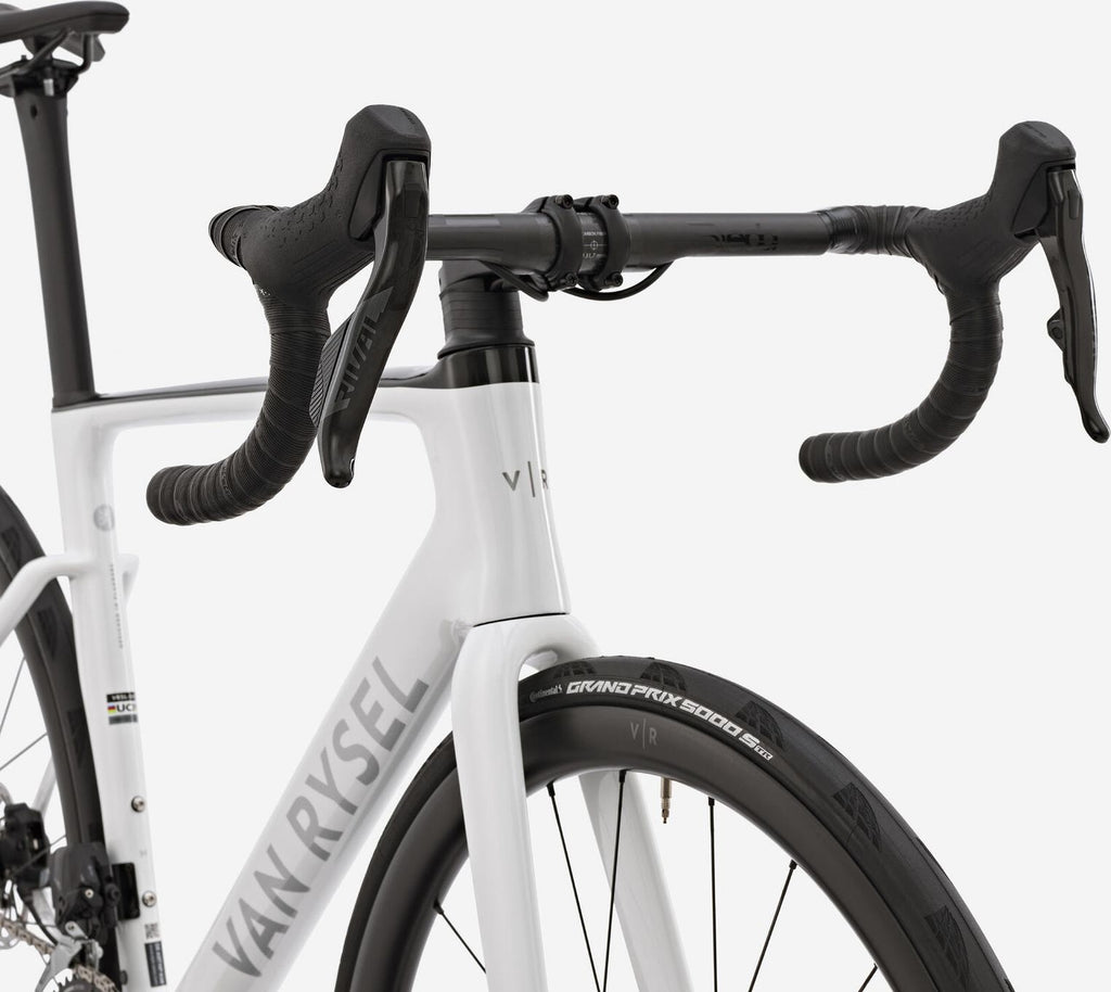 Vélo de Route Van Rysel RCR Sram Rival AXS 12V 700mm Blanc