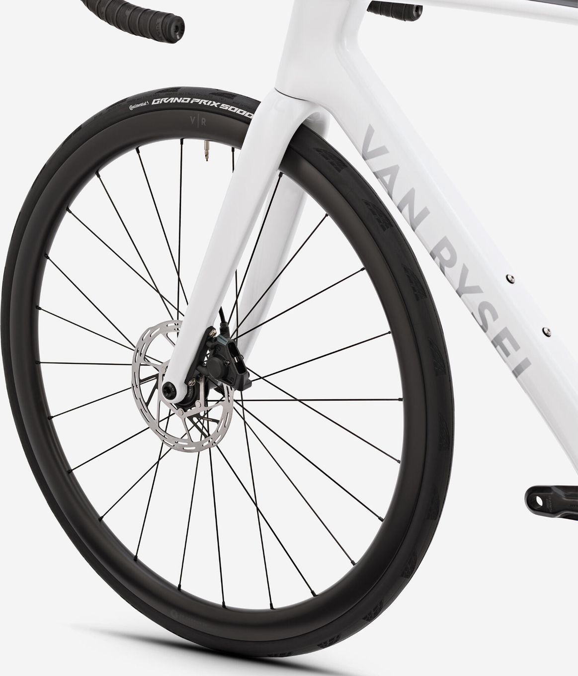Vélo de Route Van Rysel RCR Sram Rival AXS 12V 700mm Blanc