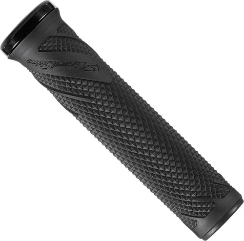 Paire de Grips Lizard Skins Wasatch Single Clamp Lock-On Noir Jet