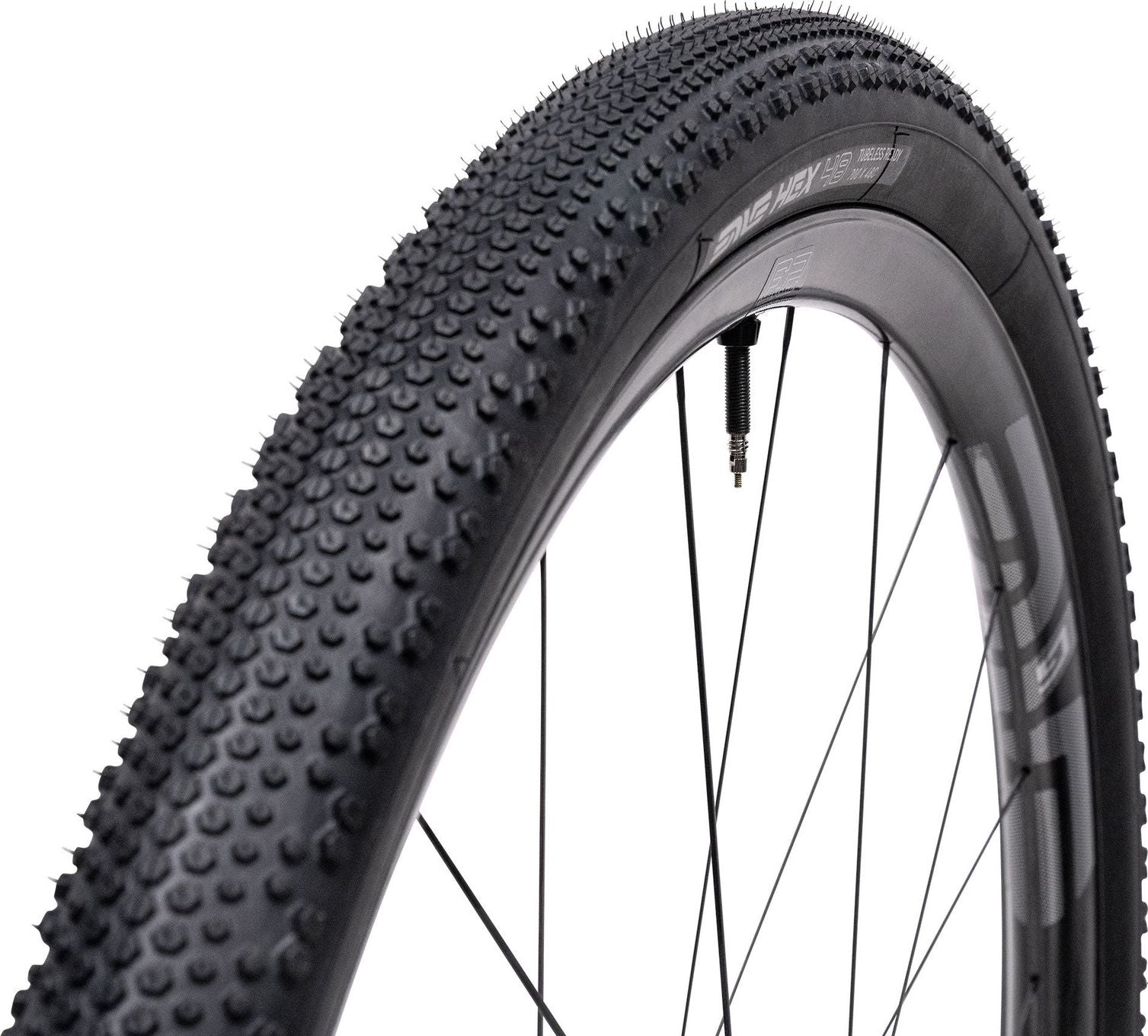 Pneu Gravel Enve Hex 700 mm Tubeless Ready Noir