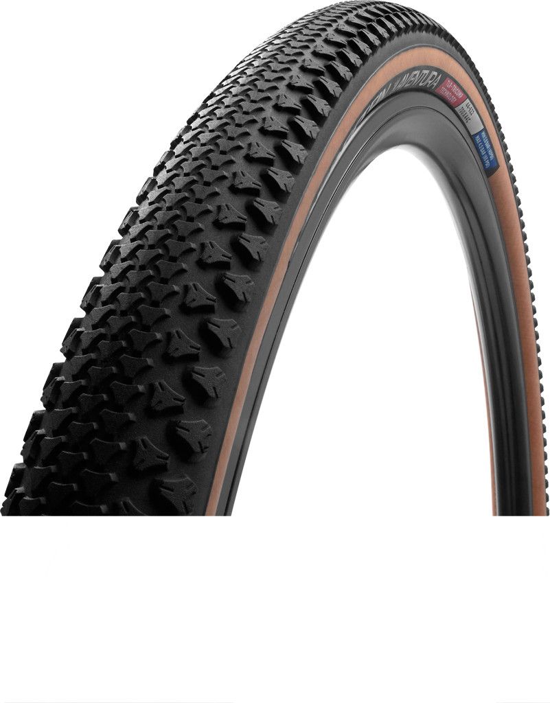 Pneu Gravel Vredestein Aventura Tubeless Ready Souple TriComp 700mm Flancs Beiges