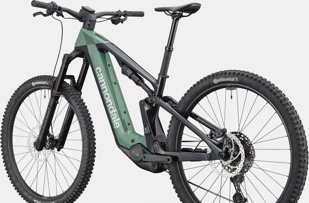 VTT Électrique Tout-Suspendu Cannondale Moterra 2 Shimano 11V 800Wh Bosch 100Nm 29'' Vert