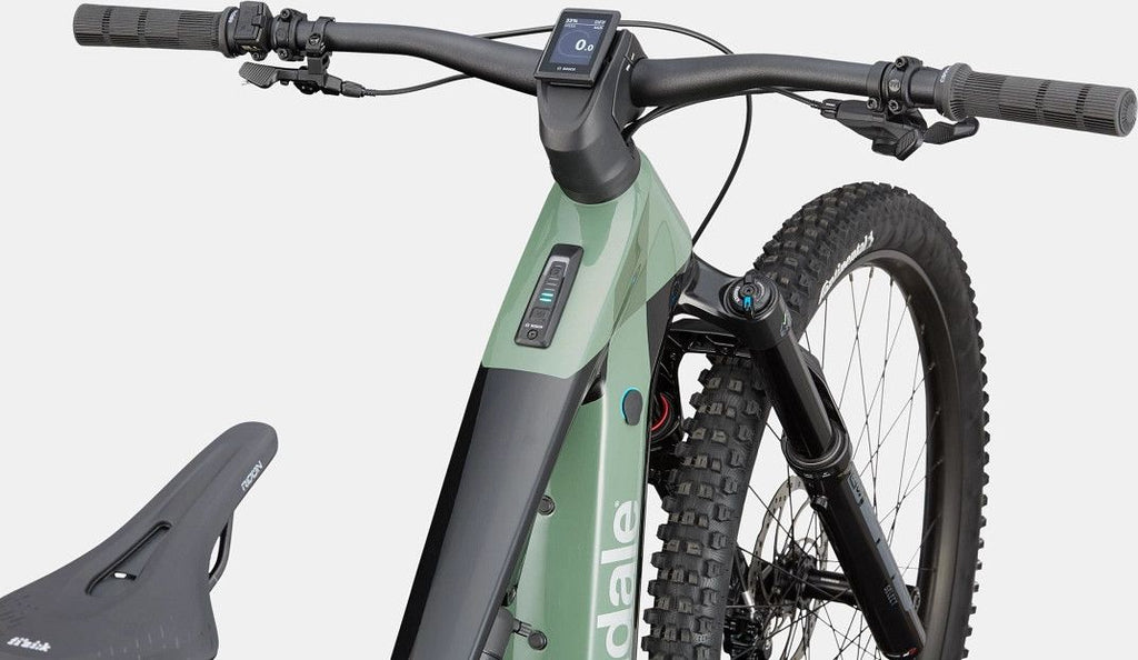 VTT Électrique Tout-Suspendu Cannondale Moterra 2 Shimano 11V 800Wh Bosch 100Nm 29'' Vert