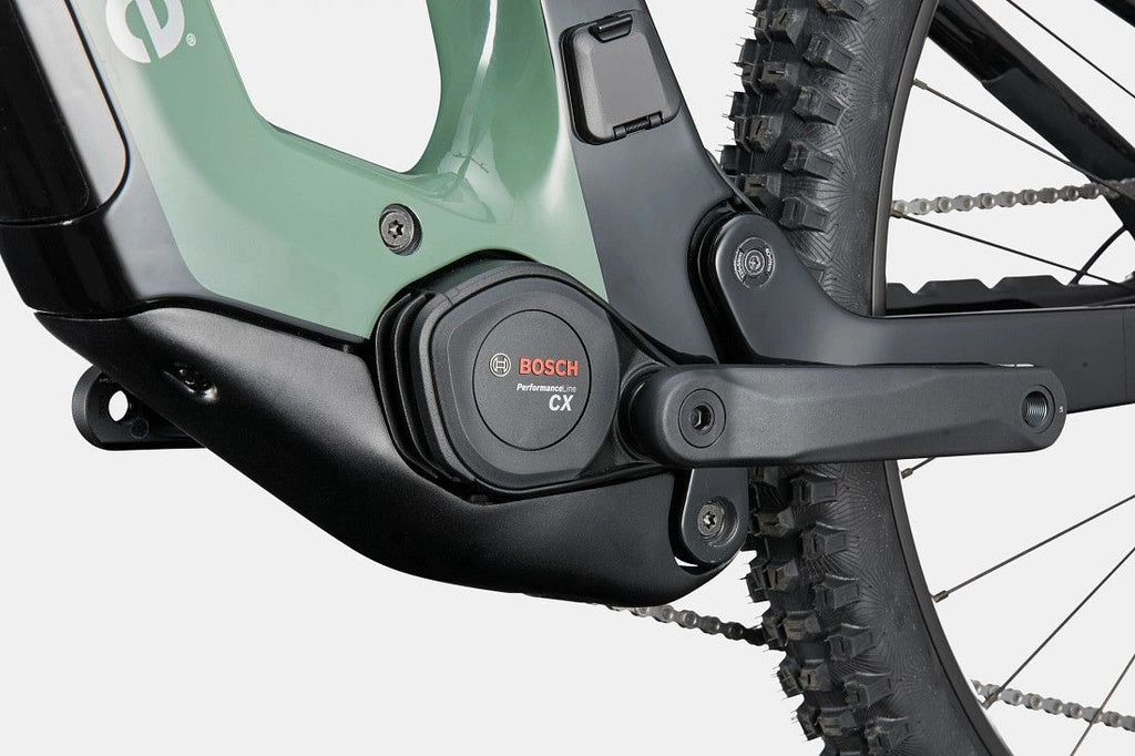 VTT Électrique Tout-Suspendu Cannondale Moterra 2 Shimano 11V 800Wh Bosch 100Nm 29'' Vert