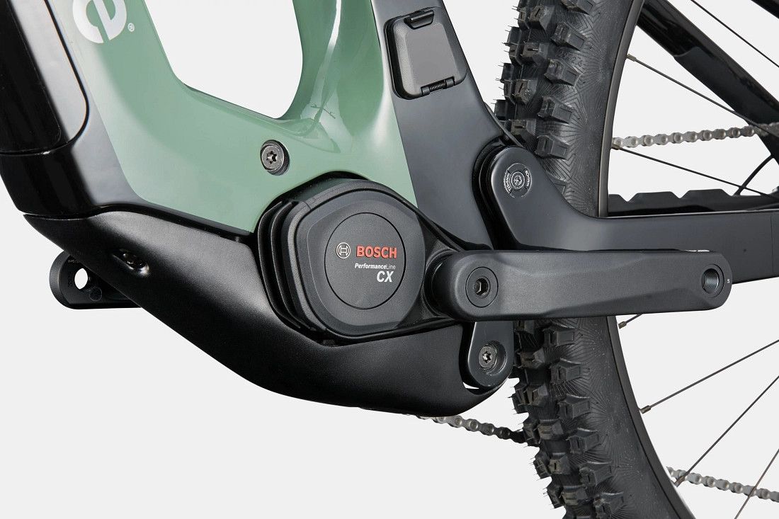 VTT Électrique Tout-Suspendu Cannondale Moterra 2 Shimano 11V 800Wh Bosch 100Nm 29'' Vert