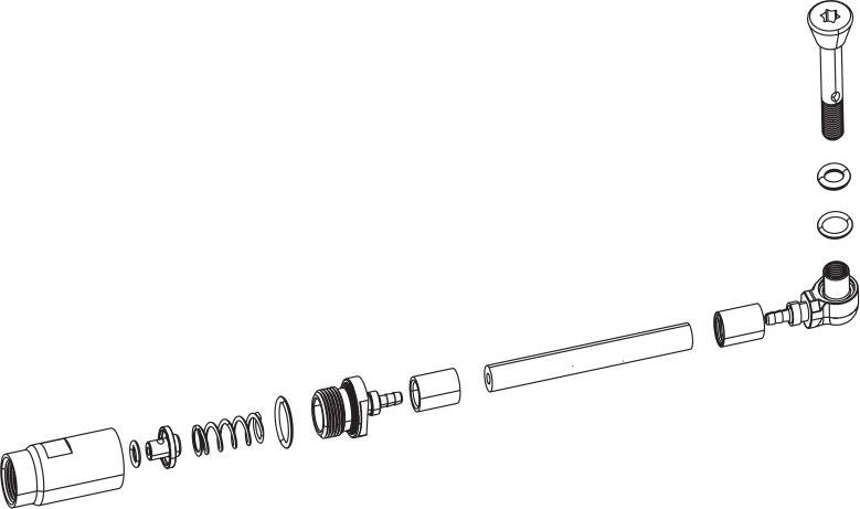 Raccord Banjo pour Levier Sram Red eTap HRD avec Durite Stealth-A-Majig