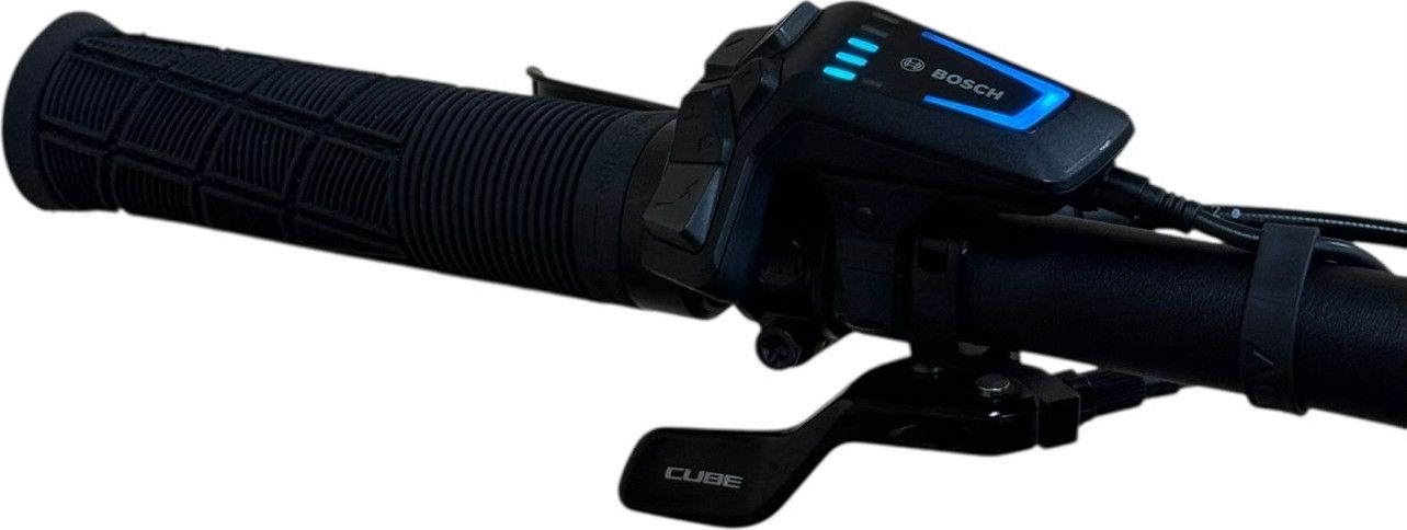 produit reconditionné . Cube Stereo Hybrid 160 HPC TM 750 Sram GX 2024 . VTT électrique . Cube . très bon état