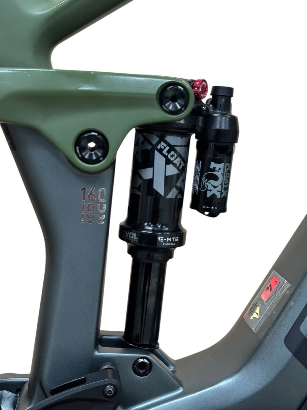 produit reconditionné . Cube Stereo Hybrid 160 HPC TM 750 Sram GX 2024 . VTT électrique . Cube . très bon état